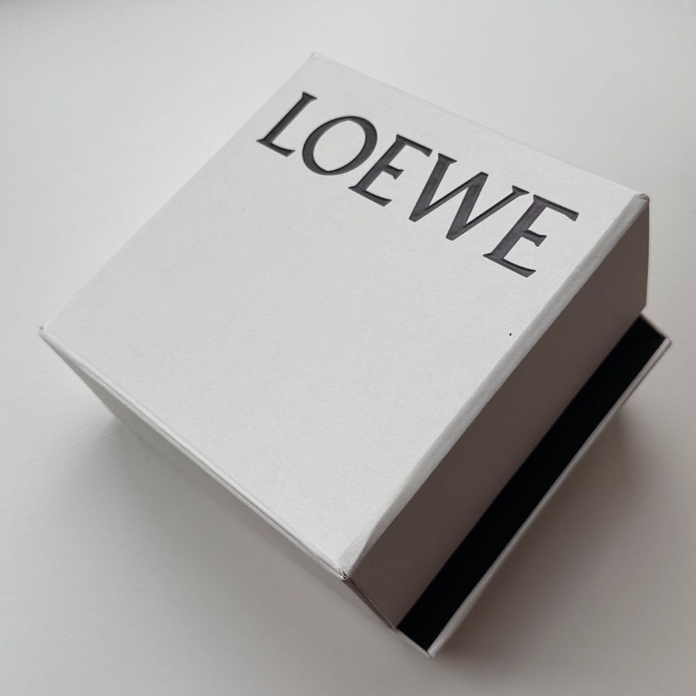 Loewe White Black Small Gift Box Storage Box - Picture 2 of 11